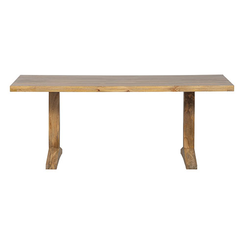 Table à manger en manguier naturel 200cm - Deck -Vtwonen