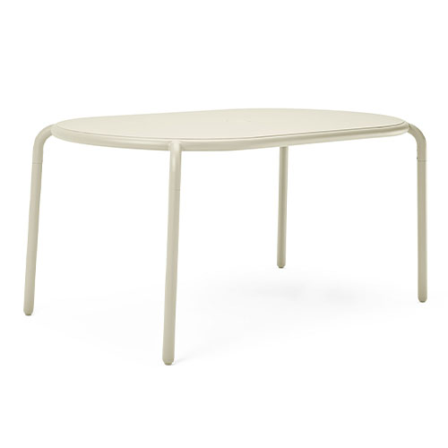 Table en aluminium beige - Toní Tavolo - Fatboy