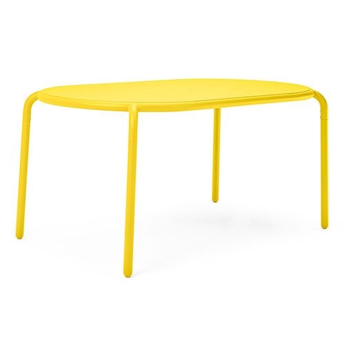 Table en aluminium jaune - Toní Tavolo - Fatboy