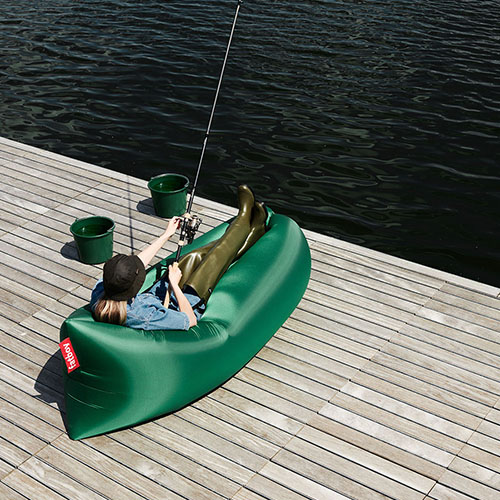 Pouf gonglable vert jungle - Lamzac 3.0 - Fatboy