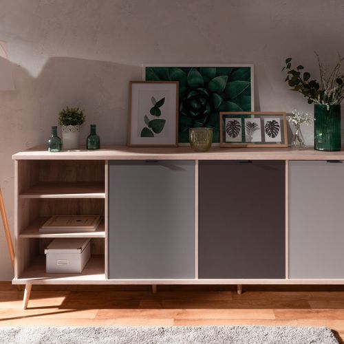 Buffet 3 portes 3 niches - Sophia