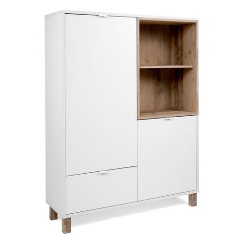Buffet haut 2 portes 1 tiroir 1 niche - Vigo