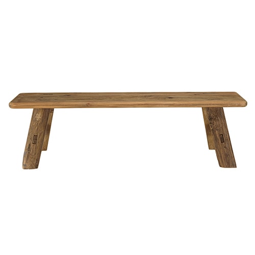 Banc140x30cm bois Pin recyclé - Sandy