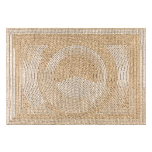 HOMIFAB Tapis à motifs impression numérique Beige 160x230 - Nera