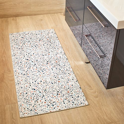 Tapis de cuisine terrazzo Multi 60x130 - Jana