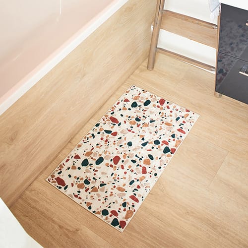 Tapis de cuisine terrazzo Multi 50x80 - Maja