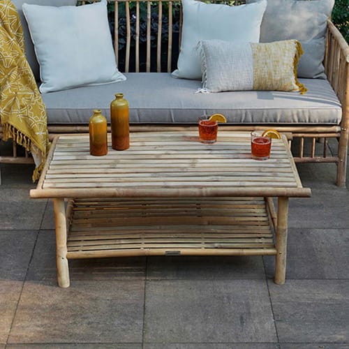 Table basse de jardin en bambou - Bamboo