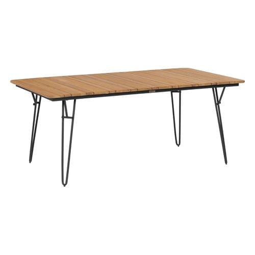 Table de jardin 180cm en teck - Slimm