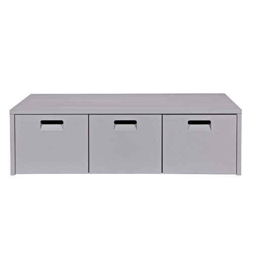 Banc casier gris (sans coussin) – Collection Store