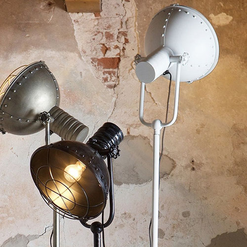 Lampe blanche – Collection Spotlight