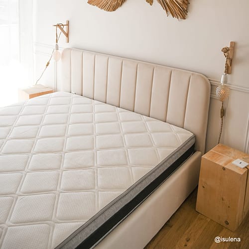 Matelas mousse 160x200 - coutil déhoussable - Clean Confort - Homifab