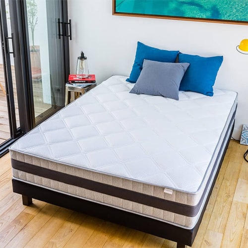 Matelas mémoire de forme 180x200 - Mousse ergonomique haute densité et Visco-élastique - Memo Luxe