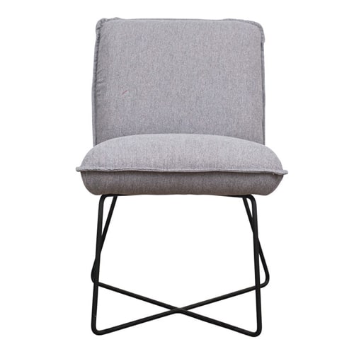 Fauteuil en tissu gris - Hall