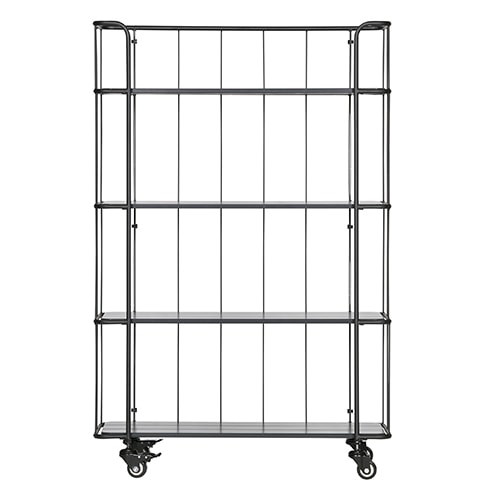 Etagère en métal sur roulettes – Collection Caro