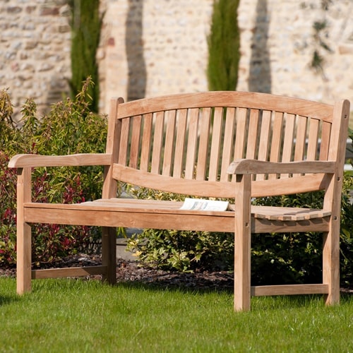 Banc de jardin Sumatra en teck - Fun