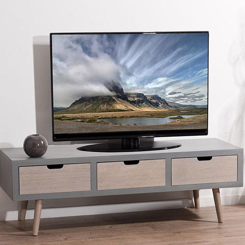 Meuble TV 3 tiroirs - Collection Lorenzo