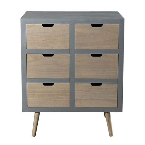 Commode 6 tiroirs - Enzo
