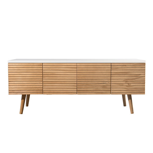 Meuble TV 4 portes - Collection Pedro