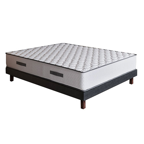 Deko dream - HOTEL SEASONS Ensemble matelas + sommier 140x190 cm