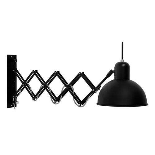 Applique murale ciseau en fer noir - Collection Aberdeen - It's About Romi