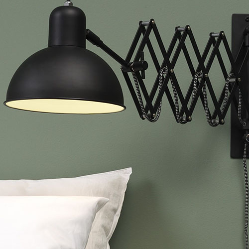 Applique murale ciseau en fer noir - Collection Aberdeen - It's About Romi