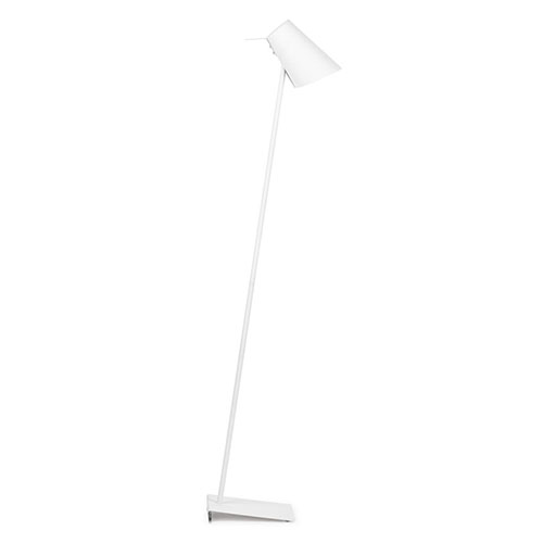 Lampadaire en fer et gomme blanc - Collection Cardiff - It's About Romi