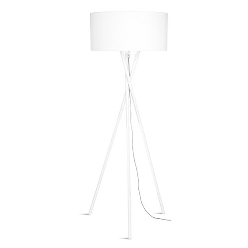 Lampadaire blanc - Collection Hampton - It's About Romi