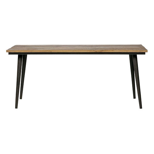 Table à manger 180cm en bois piètement en métal - Collection Guild - Woood