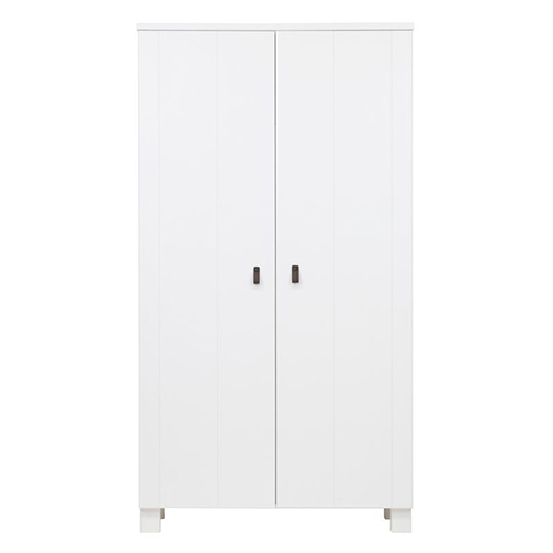 Armoire 2 portes en pin blanc - Ties