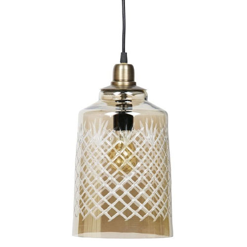 Suspension en laiton antique - Collection Engrave - BePureHome