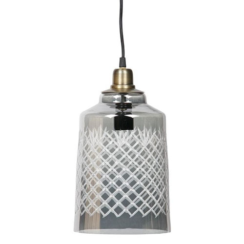 Suspension en laiton gris - Collection Engrave - BePureHome