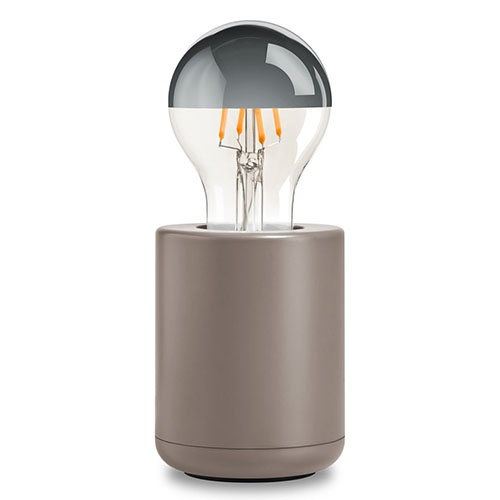 Lampe couleur taupe - Base
