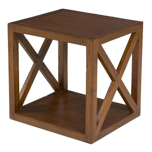 Cube de rangement 40cm croisillon - Collection Lauren