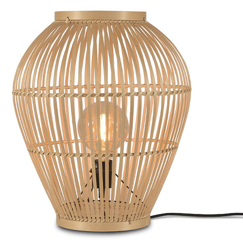 Lampe de sol en bambou naturel - Taille S - Collection Tuvalu - It's About Romi