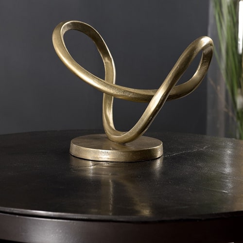Décoration en aluminium doré - Collection Johan