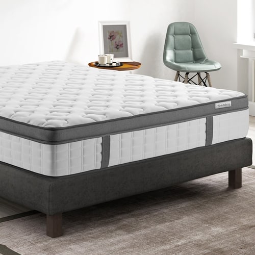 Matelas mémoire de forme 140x190 - 7 zones de confort + mousse mémoire adaptative - épaisseur 25cm - Pur Confort