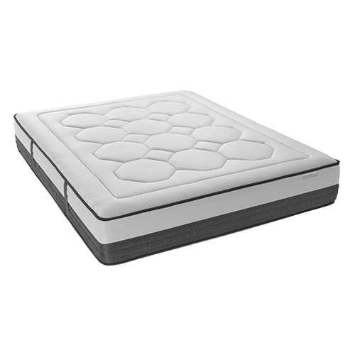 Matelas mémoire de forme 180x200 Memo Graphene Hbedding - Particules de graphene + mousse mémoire adaptative - épaisseur 30cm
