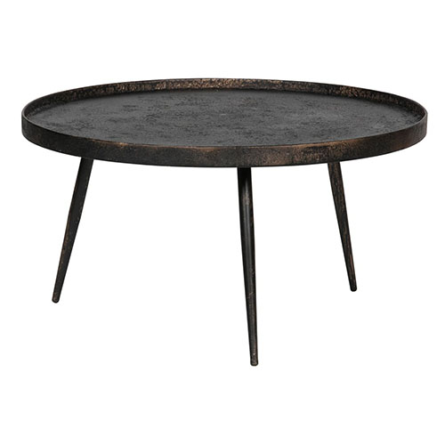 Table d'appoint ø76cm en laiton doré - Collection Bounds - BePureHome