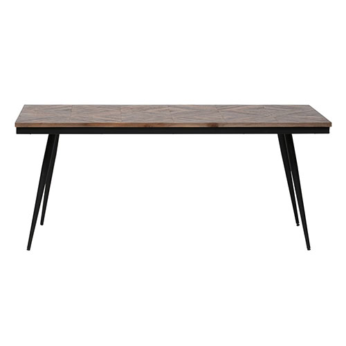 Table à manger en bois et métal 180 cm - Rhombic