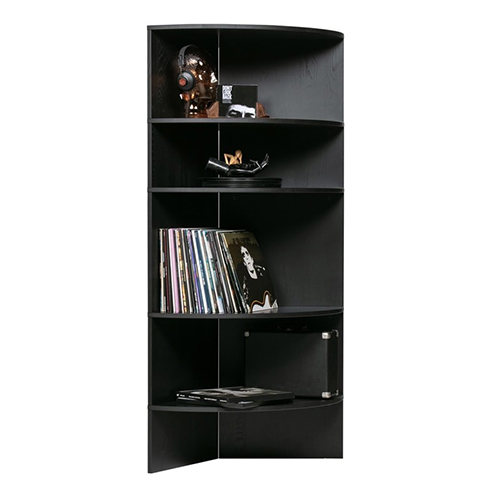 Bibliothèque en bois noir - Collection Trian - Woood