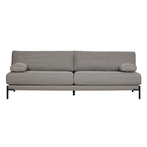 Canapé 3 places en coton et lin gris - Collection Sleeve -Vtwonen